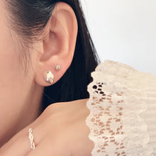 Load image into Gallery viewer, 925 Chubby Bean Earring