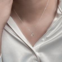 Load image into Gallery viewer, 925 Clear Heart Necklace