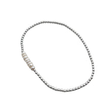 Load image into Gallery viewer, 925 Elastic Pearly Bracelet