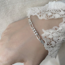 Load image into Gallery viewer, 925 Italian Figaro Bracelet