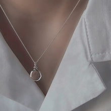 Load image into Gallery viewer, 925 Simple Tag Necklace