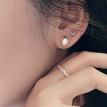 Load image into Gallery viewer, 925 Chubby Bean Earring