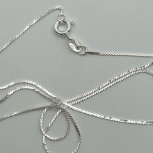 Load image into Gallery viewer, 925 Italian Flat Weave Necklace