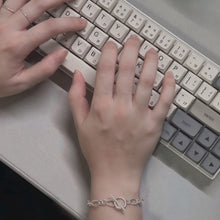 Load image into Gallery viewer, 925 Infinity Toggle Bracelet