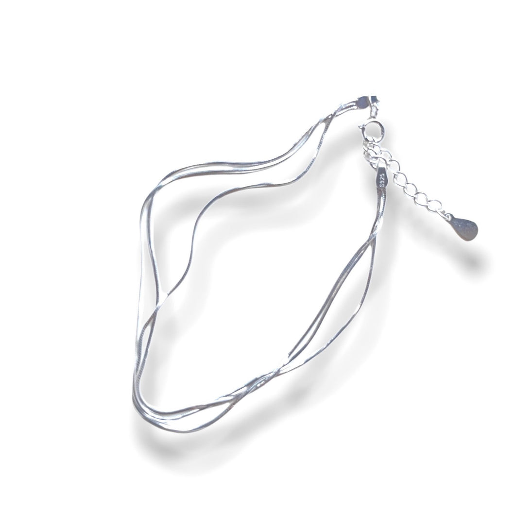 925  Soft Layered Bracelet