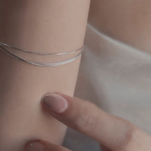 Load image into Gallery viewer, 925  Soft Layered Bracelet
