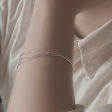 Load image into Gallery viewer, 925  Soft Layered Bracelet
