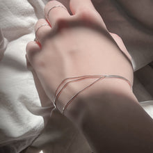 Load image into Gallery viewer, 925  Soft Layered Bracelet
